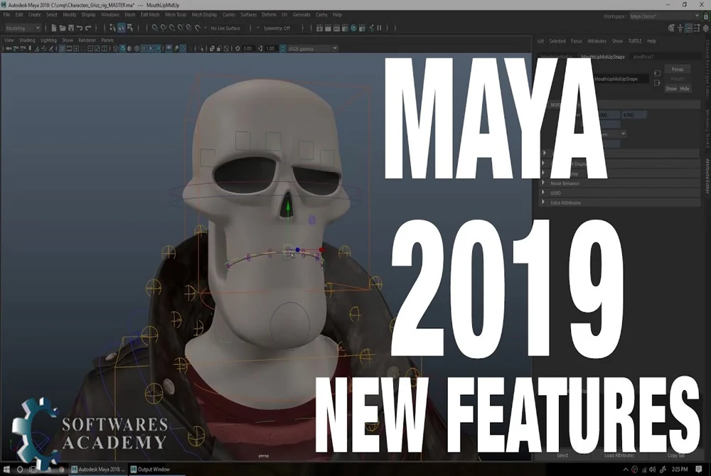 Autodesk Maya 2019 new features