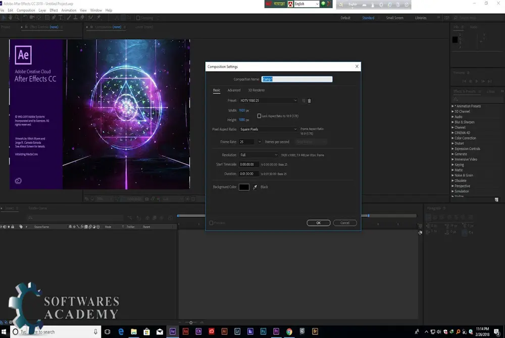 System requirements for Adobe after effects cc 2018 download