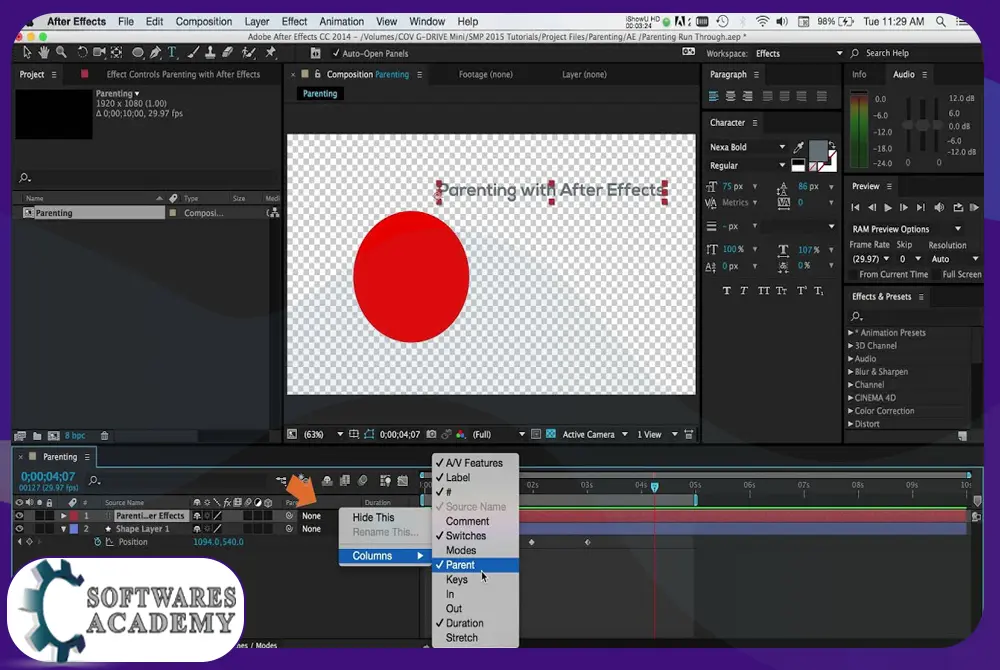 Adobe After Effects CC 2014 features
