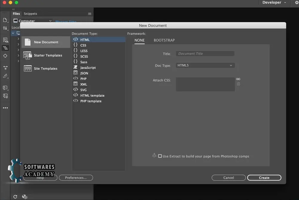Features of Adobe Dreamweaver 2021