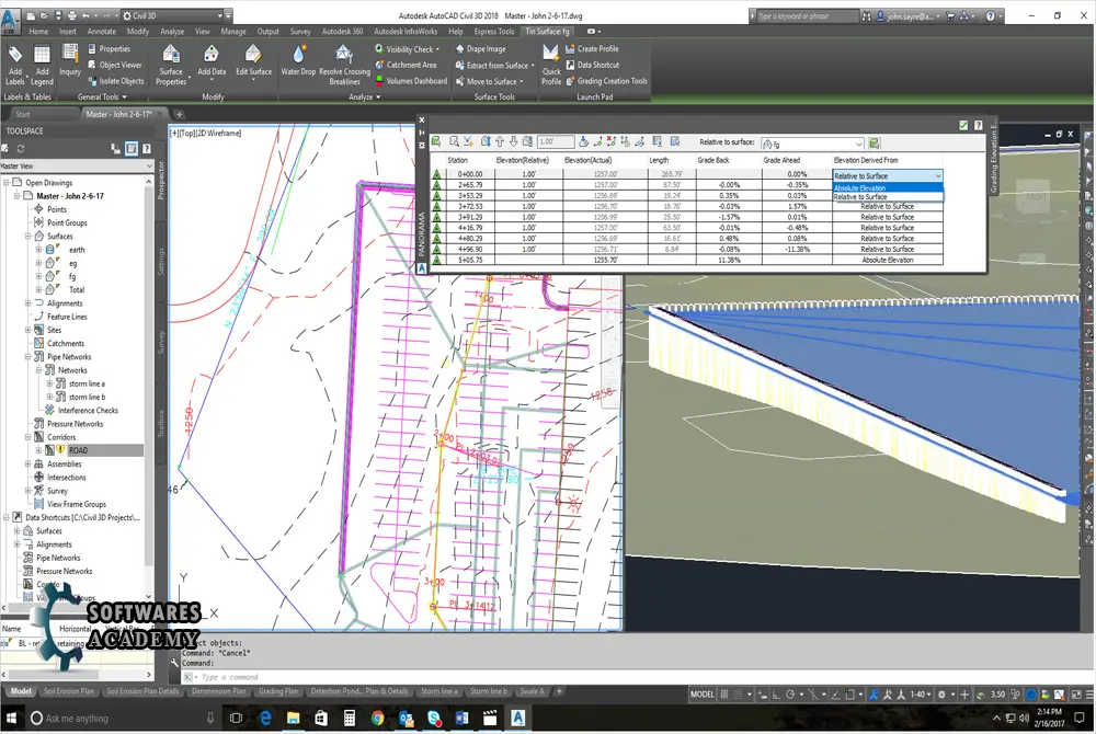 autodesk-autocad-civil-3d-2018-softwares-academy