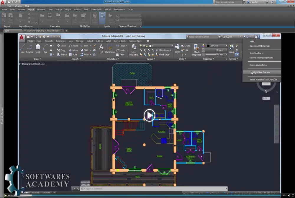 Autodesk AutoCAD 2018 new features