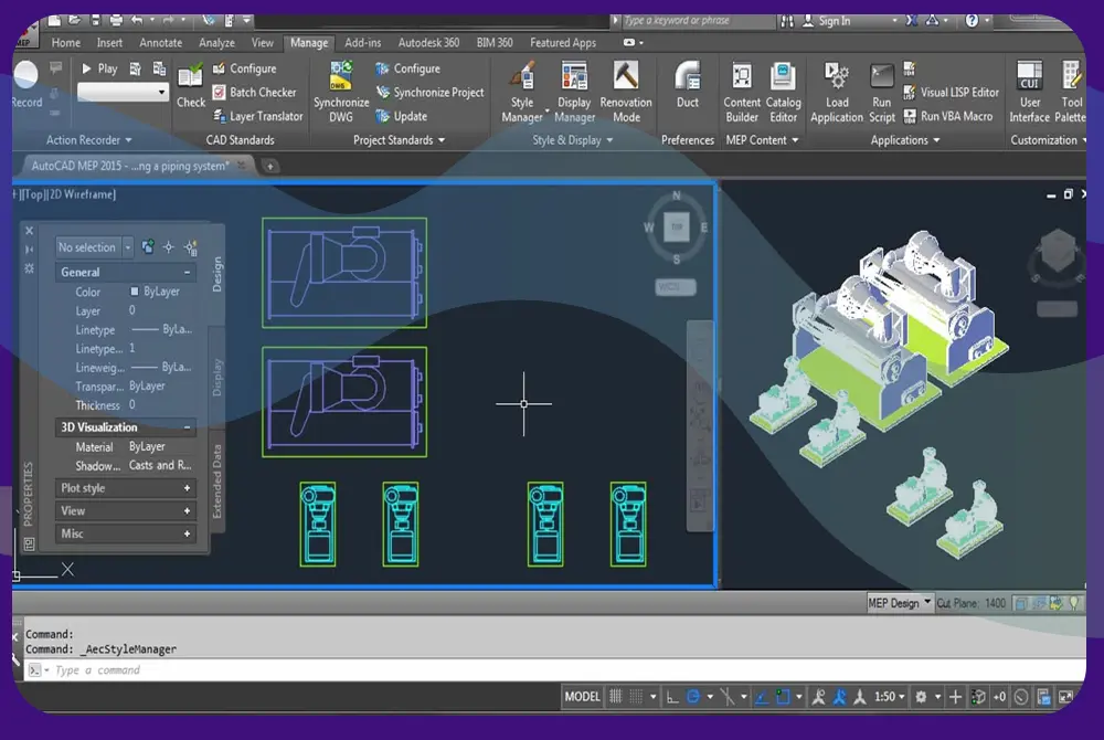 Autodesk AutoCAD MEP 2022 features