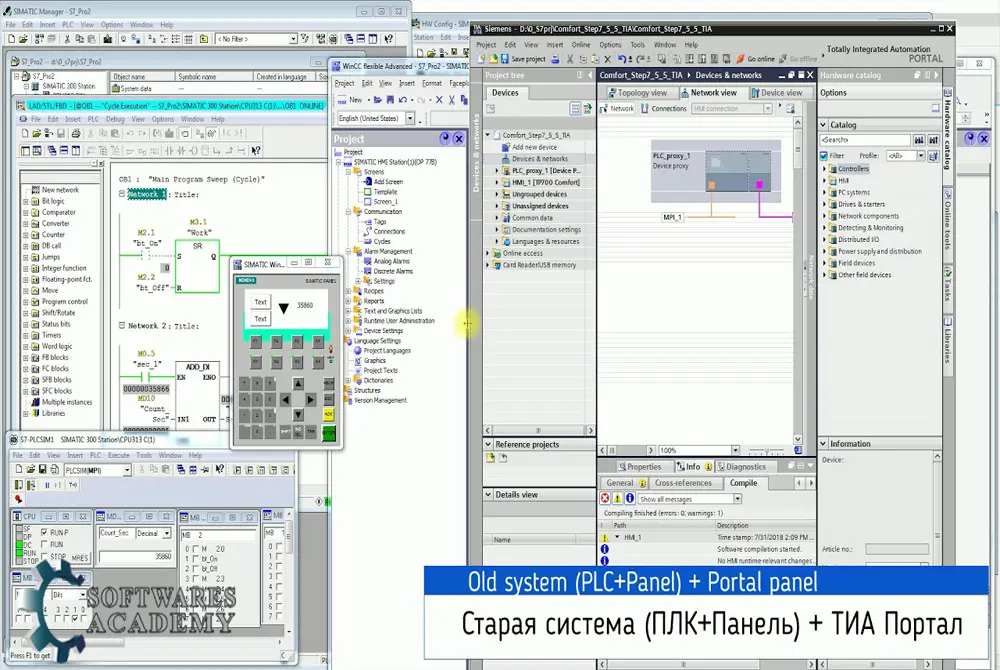 Features of Siemens SIMATIC STEP 7