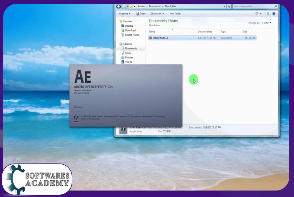 Adobe After Effects CS4 Portable Free Download link