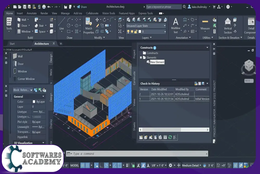 Autodesk AutoCAD Architecture 2023 Features