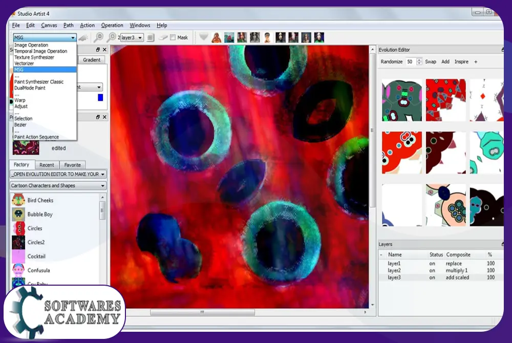 Synthetik Studio Artist Features